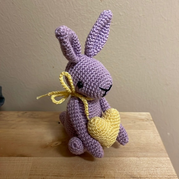 Hand Crafted Other - Handcrafted Spring Easter Bunny Rabbit Holiday Decor Amigurui Crochet